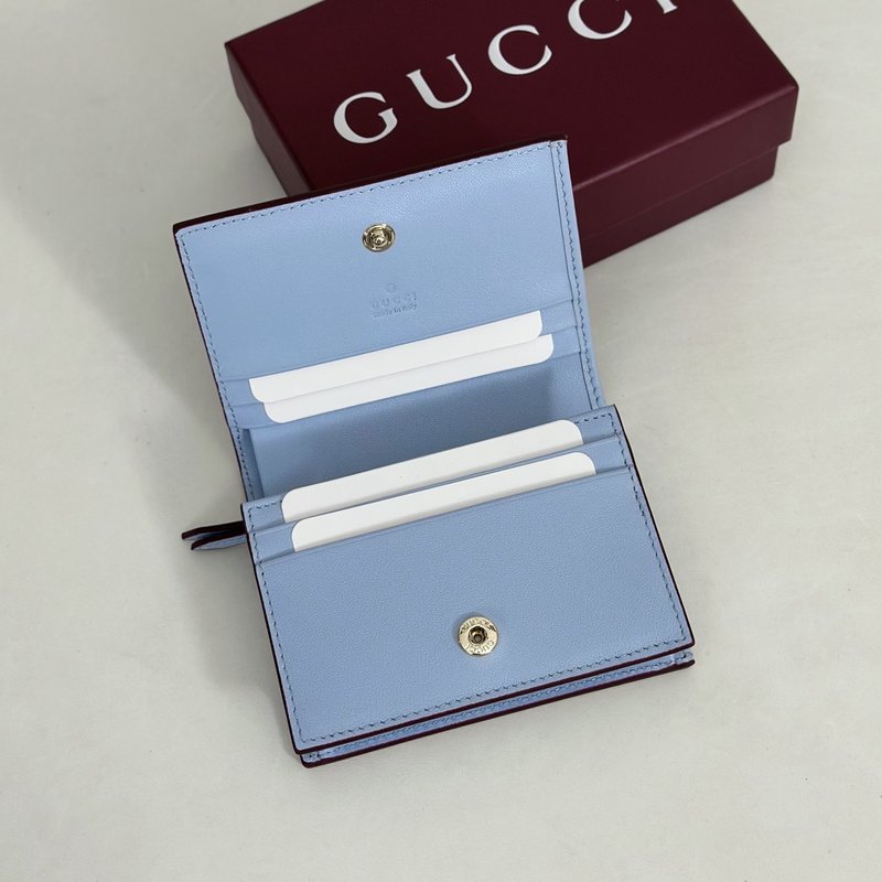 구찌 블루 프린트 캐릭터 지갑 001-274696