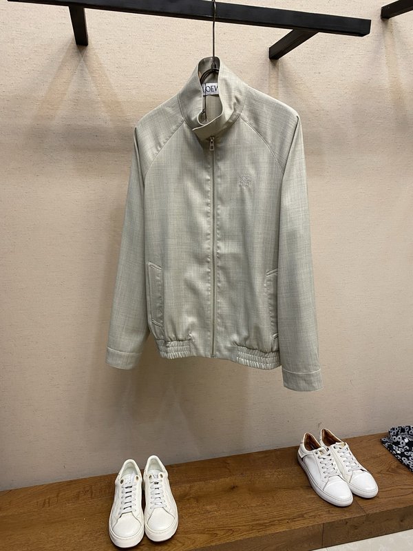 Loewe 울 루즈핏 래글런 자켓 001-274934