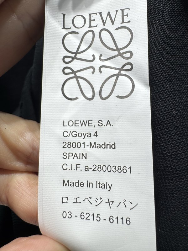 로에베 무지개 로고 크루넥 스웻셔츠 001-274949