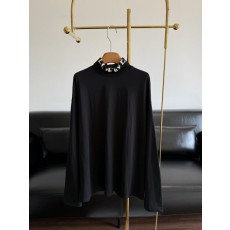 LOEWE 레터링 하이넥 티셔츠 001-274950