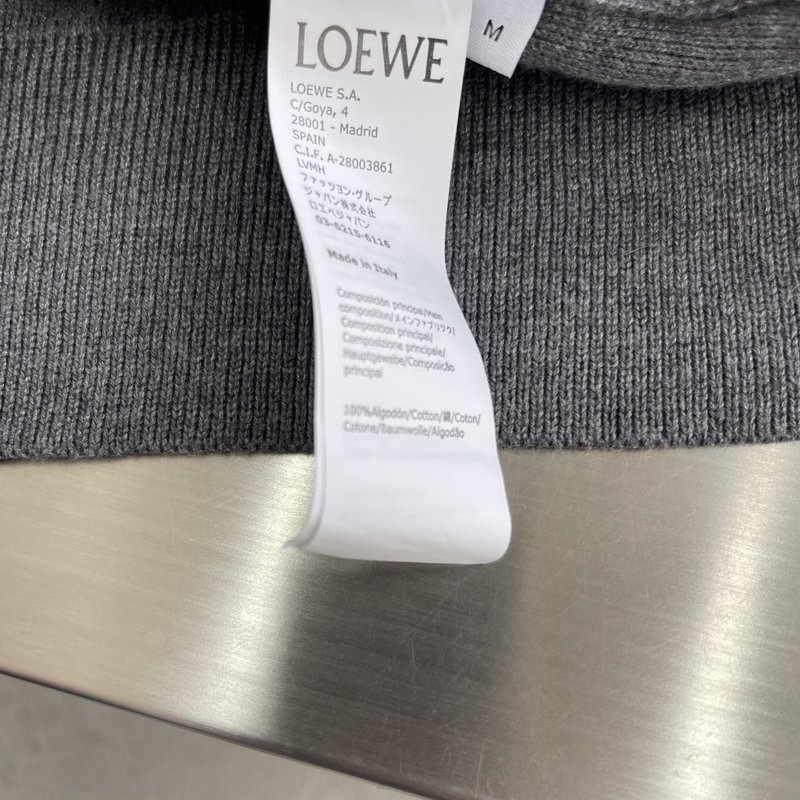 Loew Anagram 지퍼 후드티 001-274962