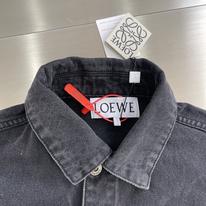 LOEWE Anagram 데님 재킷 001-274974