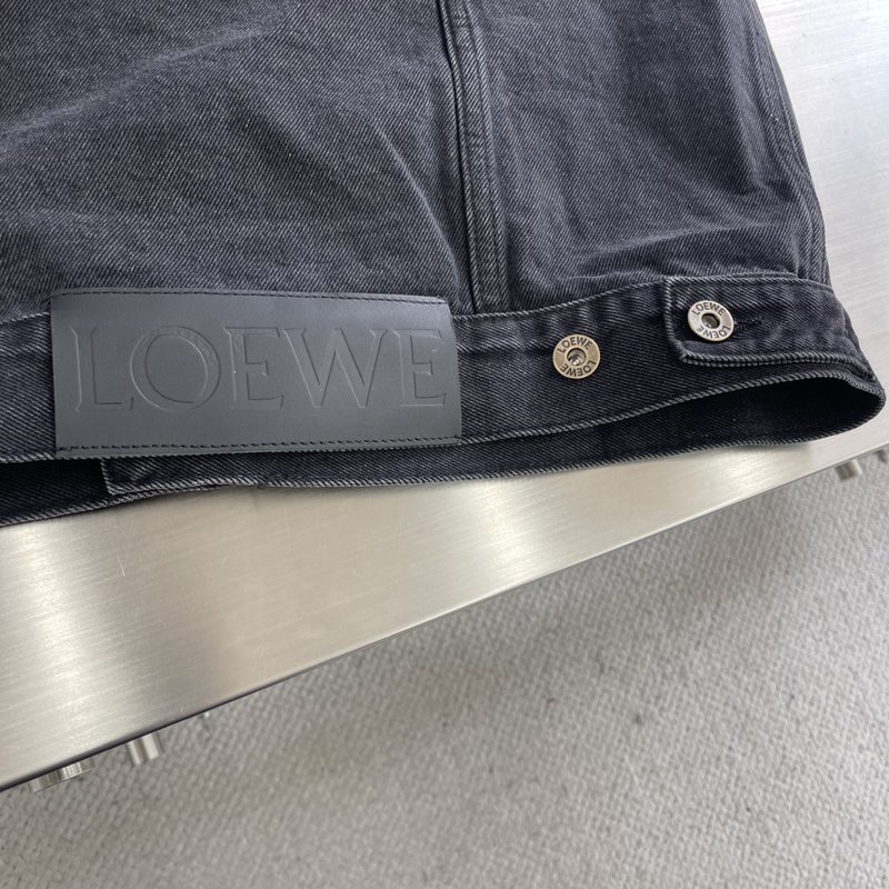 LOEWE Anagram 데님 재킷 001-274974