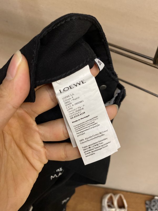 Loewe 루이스 웨인 고양이 자수 와이드 청바지 001-274976