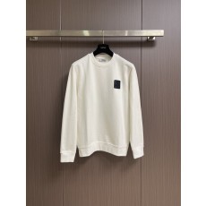 로에베 아나그램 자수 라운드넥 스웨트셔츠 001-275005