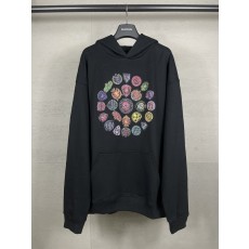 발렌시아가 SS25 로고 프린트 후드티 001-275242
