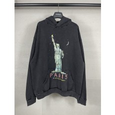 발렌시아가 워시드 빈티지 후드티 001-275250