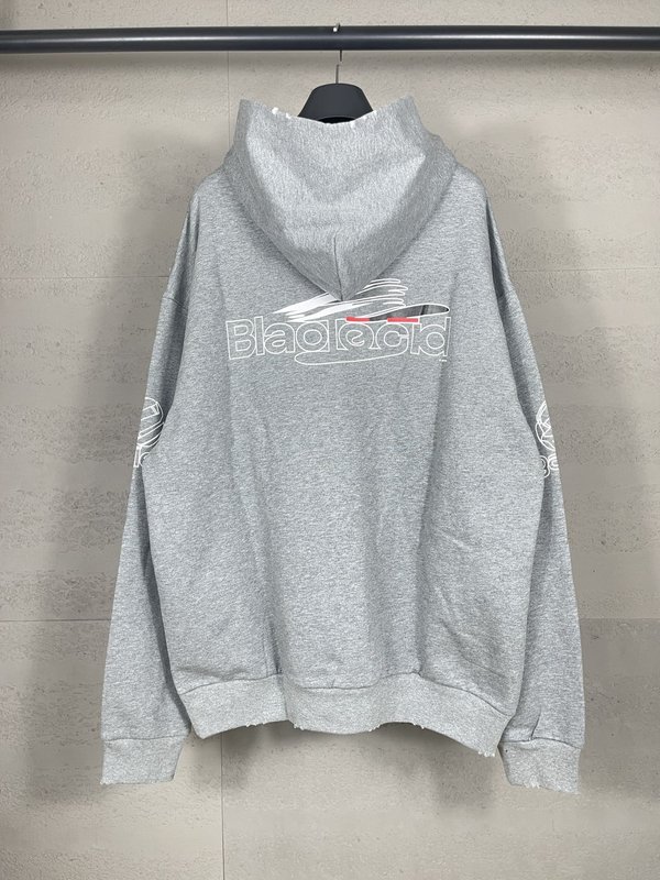 발렌시아가 후드 티셔츠 001-275261