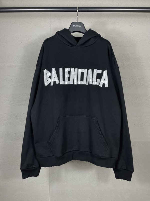 Balenciaga 오버핏 워싱 반팔 티셔츠 001-275283