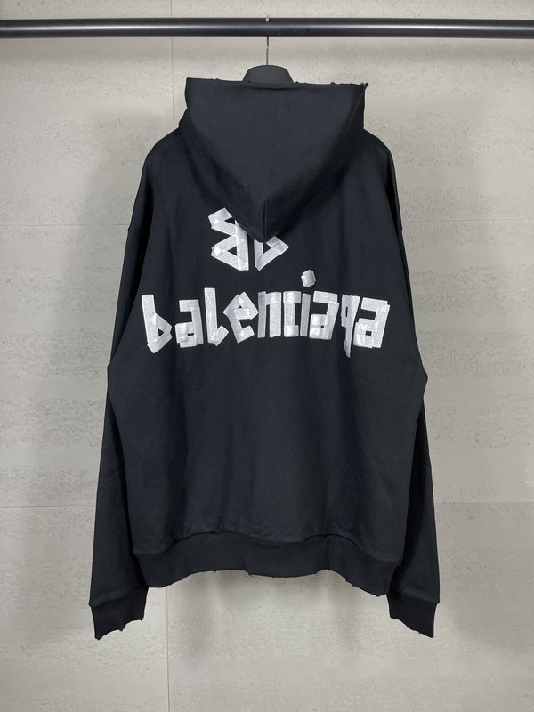 Balenciaga 오버핏 워싱 반팔 티셔츠 001-275283