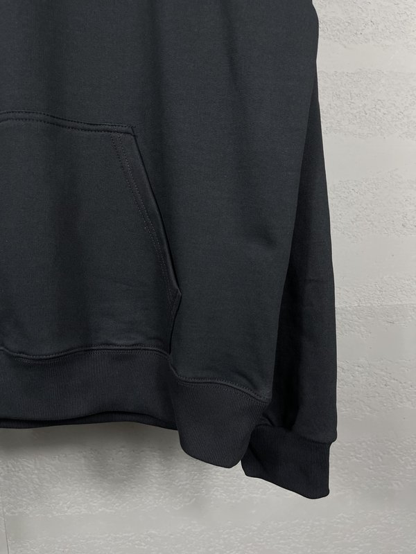 BALENCIAGA 클래식 레터 프린트 후드티 001-275316