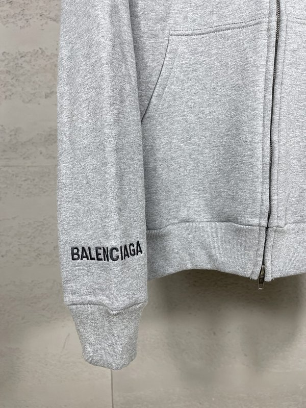 Balenciaga 25년 신상 외계인 프린트 후드 집 001-275363