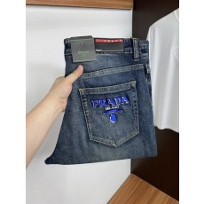 프라다 슬림 스트레이트 청바지 001-275376
