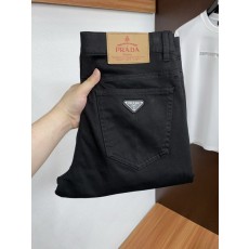 프라다 봄여름 신상 청바지 캐주얼 바지 001-275377