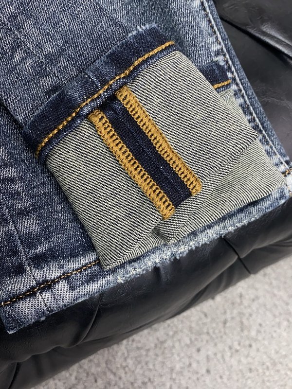 Prada 2026년 초봄 고급 맞춤 청바지 001-275400
