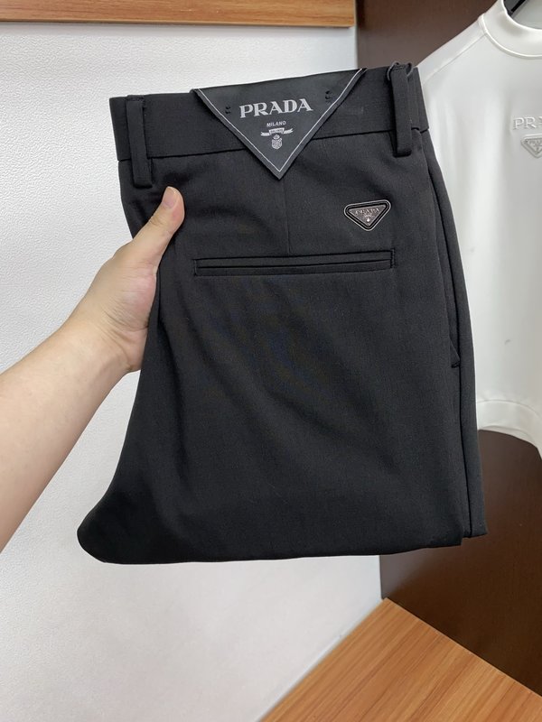 프라다 남성 정장 캐주얼 팬츠 001-275442