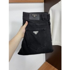 프라다 데님 캐주얼 팬츠 001-275460