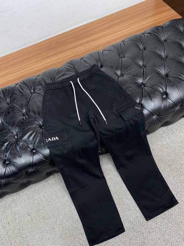 프라다 가을겨울 코튼 캐주얼 팬츠 001-275465