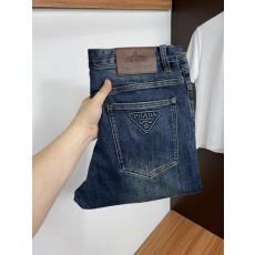 프라다 데님 캐주얼 팬츠 001-275474