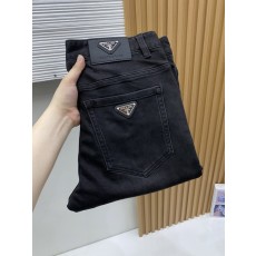 프라다 스트레치 웨스트 청바지 001-275475