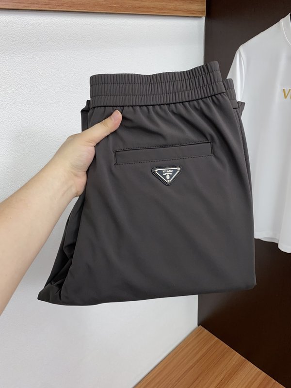 프라다 순면 와이드 레저팬츠 001-275479