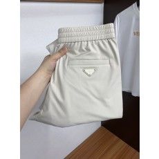 프라다 코튼 와이드 레저 팬츠 001-275478