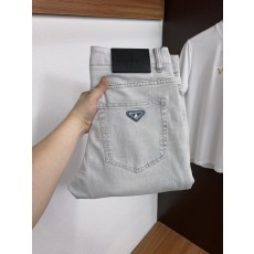 프라다 슬림 스트레이트 청바지 001-275486