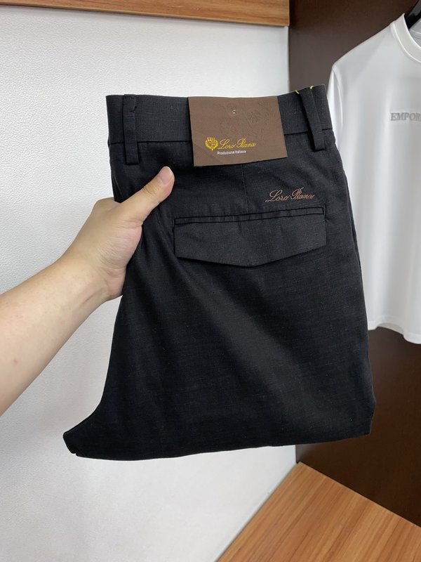 LP 로로 피아나 남성 면마 캐주얼 바지 001-275550