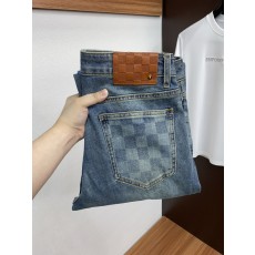 루이비통 남성 슬림핏 청바지 캐주얼 바지 001-275555