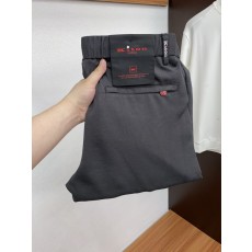 Kiton 남성 캐주얼 팬츠 블랙 001-275571