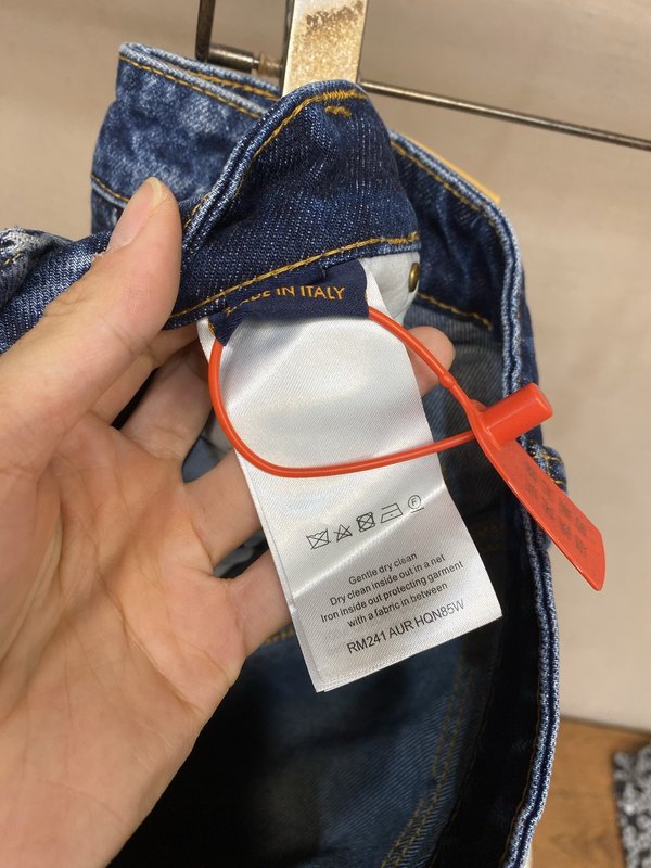 LV 그라데이션 모노그램 청바지 001-275618