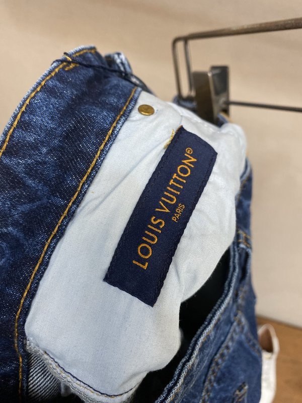 LV 그라데이션 모노그램 청바지 001-275618