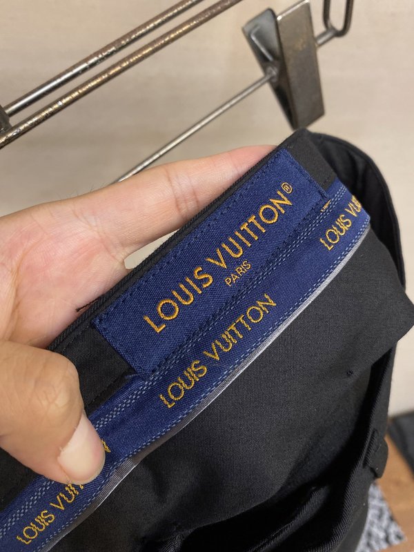 LV 풀 패턴 자카드 정장 바지 001-275631