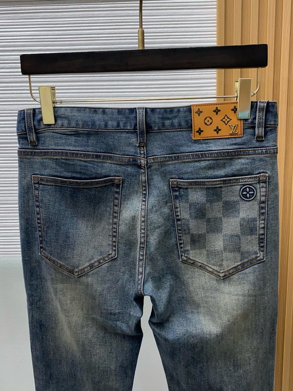 루이비통 하이엔드 커스텀 청바지 001-275638
