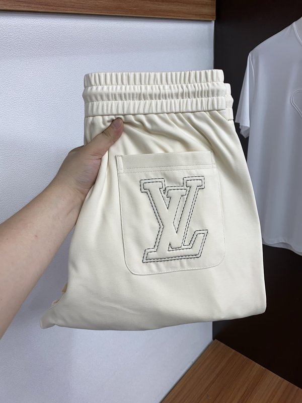 루이비통 리넨 혼방 슬랙스 001-275644