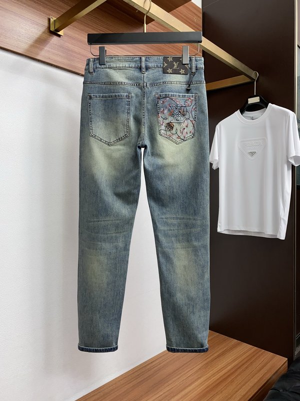 LV 고급 맞춤 청바지 001-275658