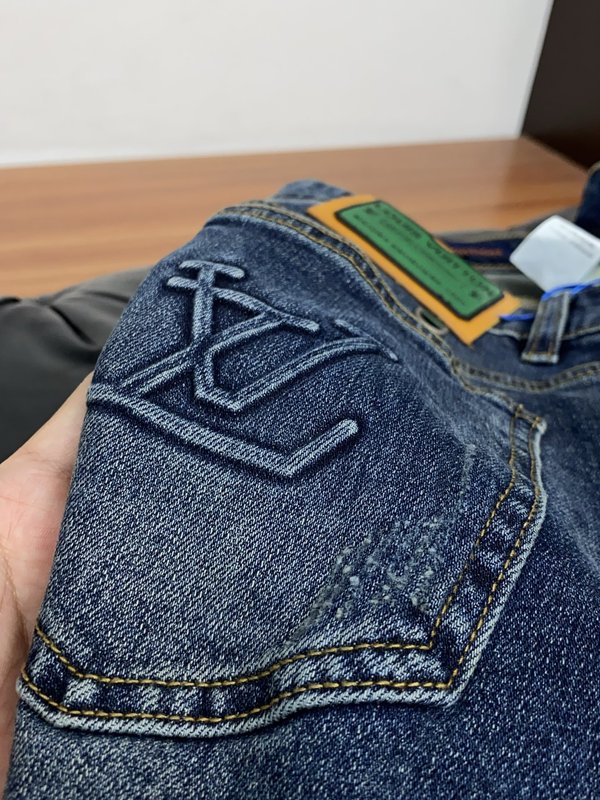 LV 슬림 스트레이트 진 001-275664