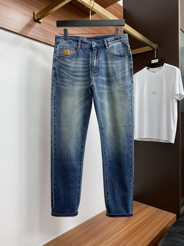 루이비통 고급 맞춤 청바지 001-275666