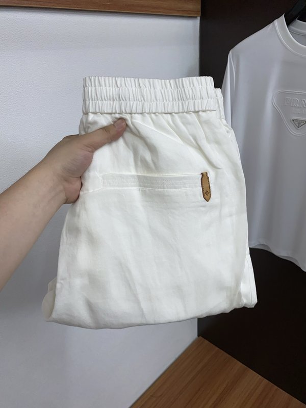 루이비통 스트레이트 루즈 캐주얼 팬츠 001-275669