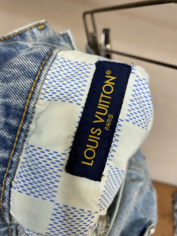 LV 루이비통 신상 자수 스트레이트 진 001-275676