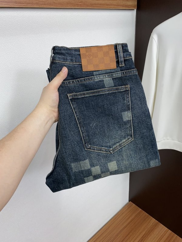 루이비통 남성 슬림 스트레이트 진 001-275679