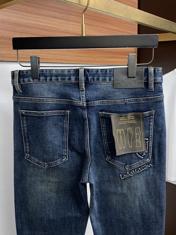 루이비통 데님 캐주얼 팬츠 001-275688