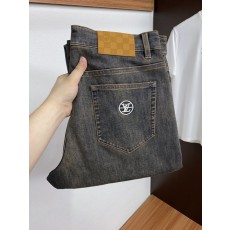 루이비통 데님 스트레이트 팬츠 001-275690