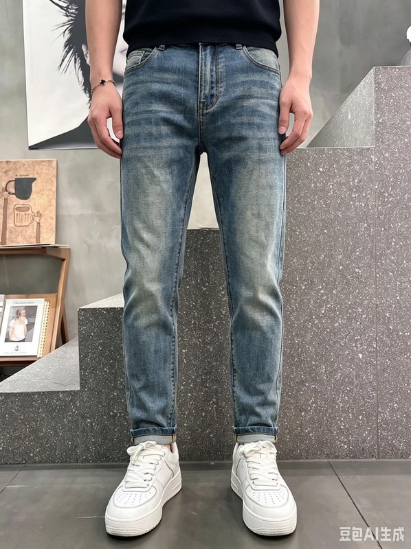 루이비통 봄 신상 청바지 001-275704