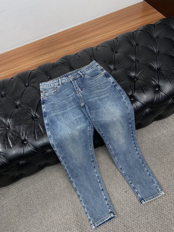 루이비통 슬림 스트레이트 데님 팬츠 001-275706