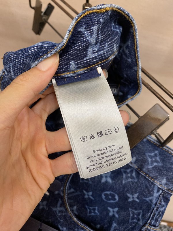 LV 풀프린트 알파벳 데이지 청바지 001-275710