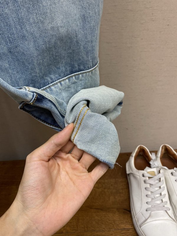패치 데님 청바지 001-275726