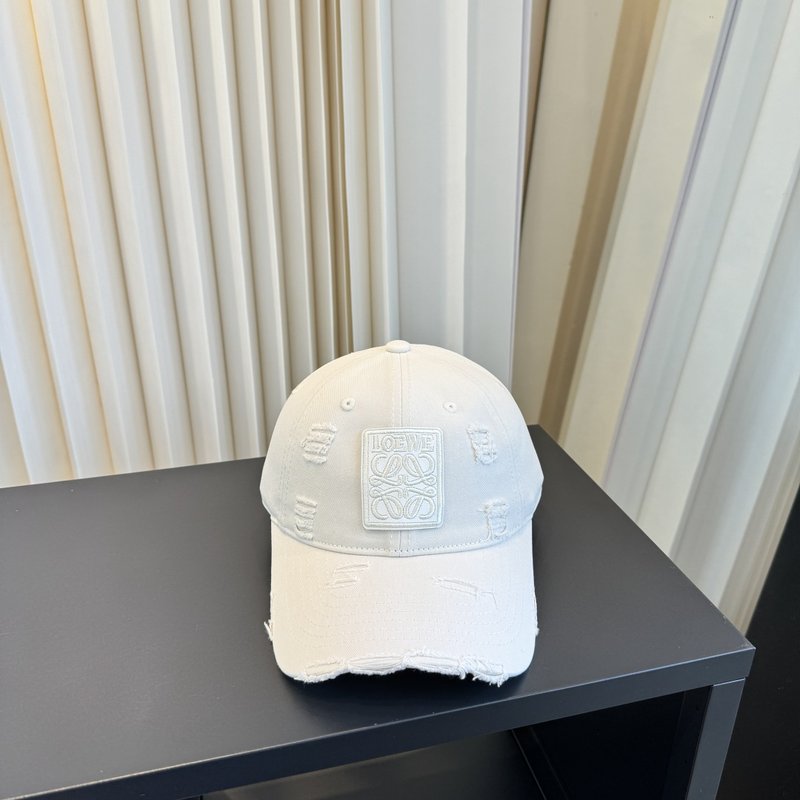 로에베 야구모자 화이트 001-275873
