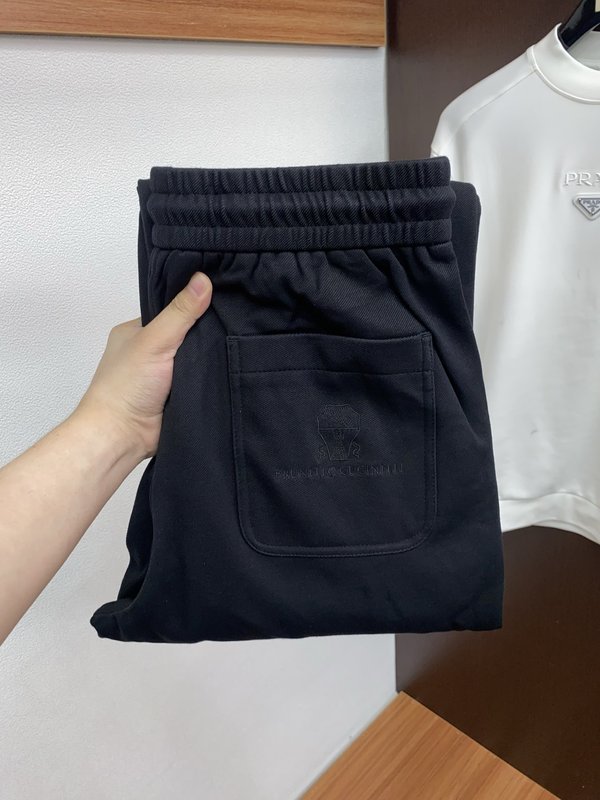 남성 캐주얼 바지 두꺼운 원단 보온성 좋은 핏 001-275900