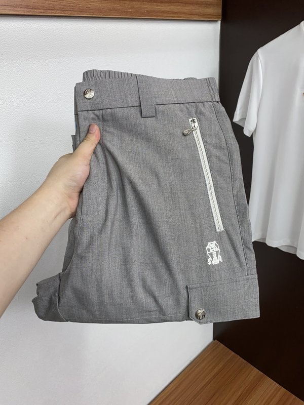 면 스트레치 캐주얼 팬츠 001-275912
